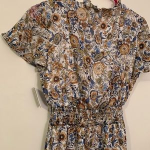 new floral midi dress